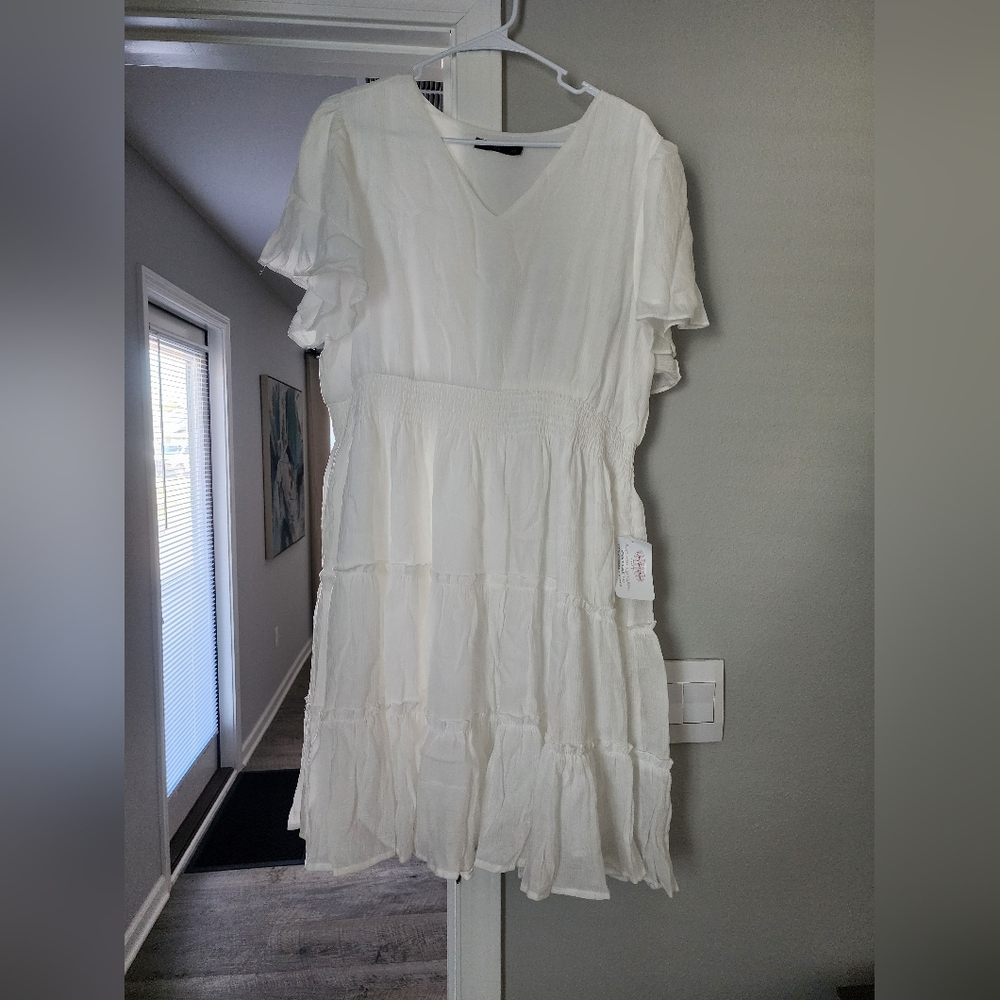 White dress